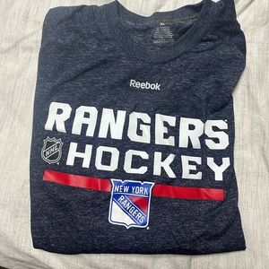 Rangers Hockey Long Sleeve Performance Shirt
